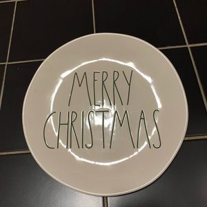 New Rae Dunn merry Christmas dinner plate